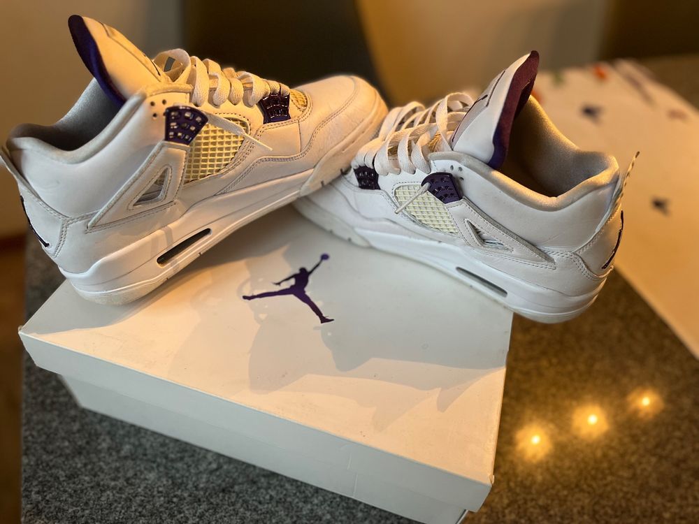 air jordan 4 retro lila