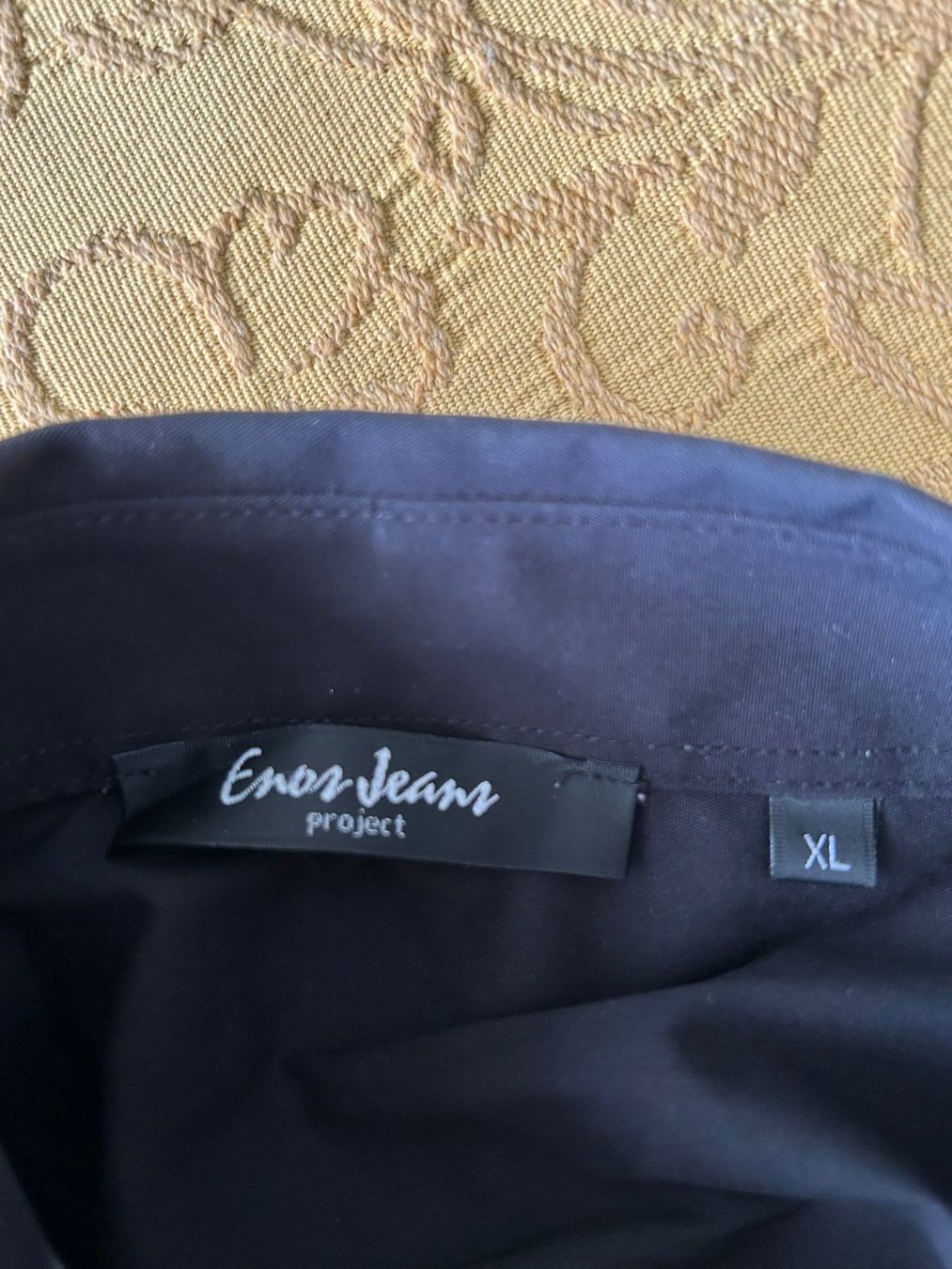 Chemises: Camicia nera Enos Jeans tg.XL – D'occasion à Melano par H-Sara 2
