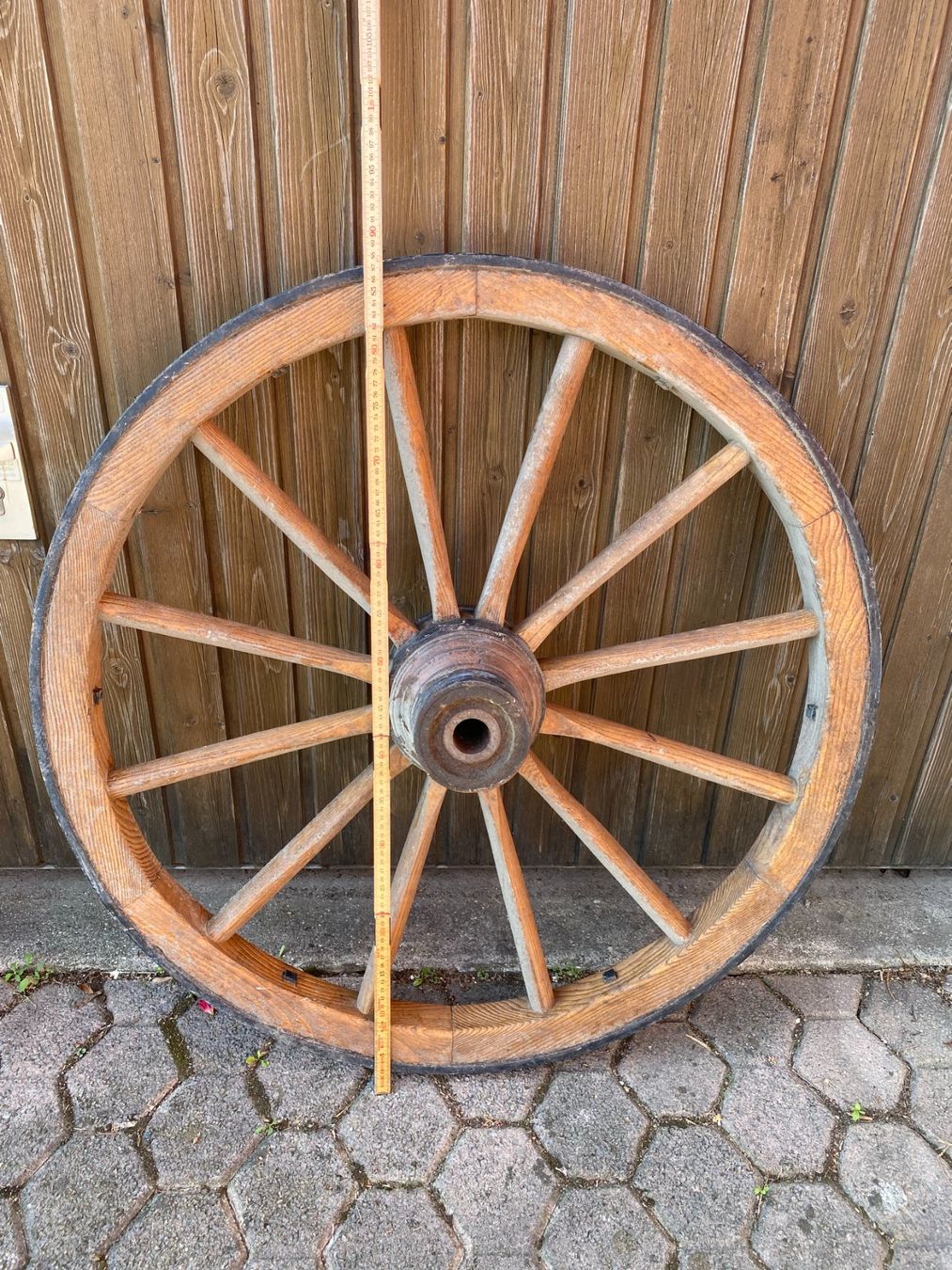 Pneumatici & Ruote complete: Antike Holzräder – Usato da Kriessern venduto da schwedenstahl_fan 3