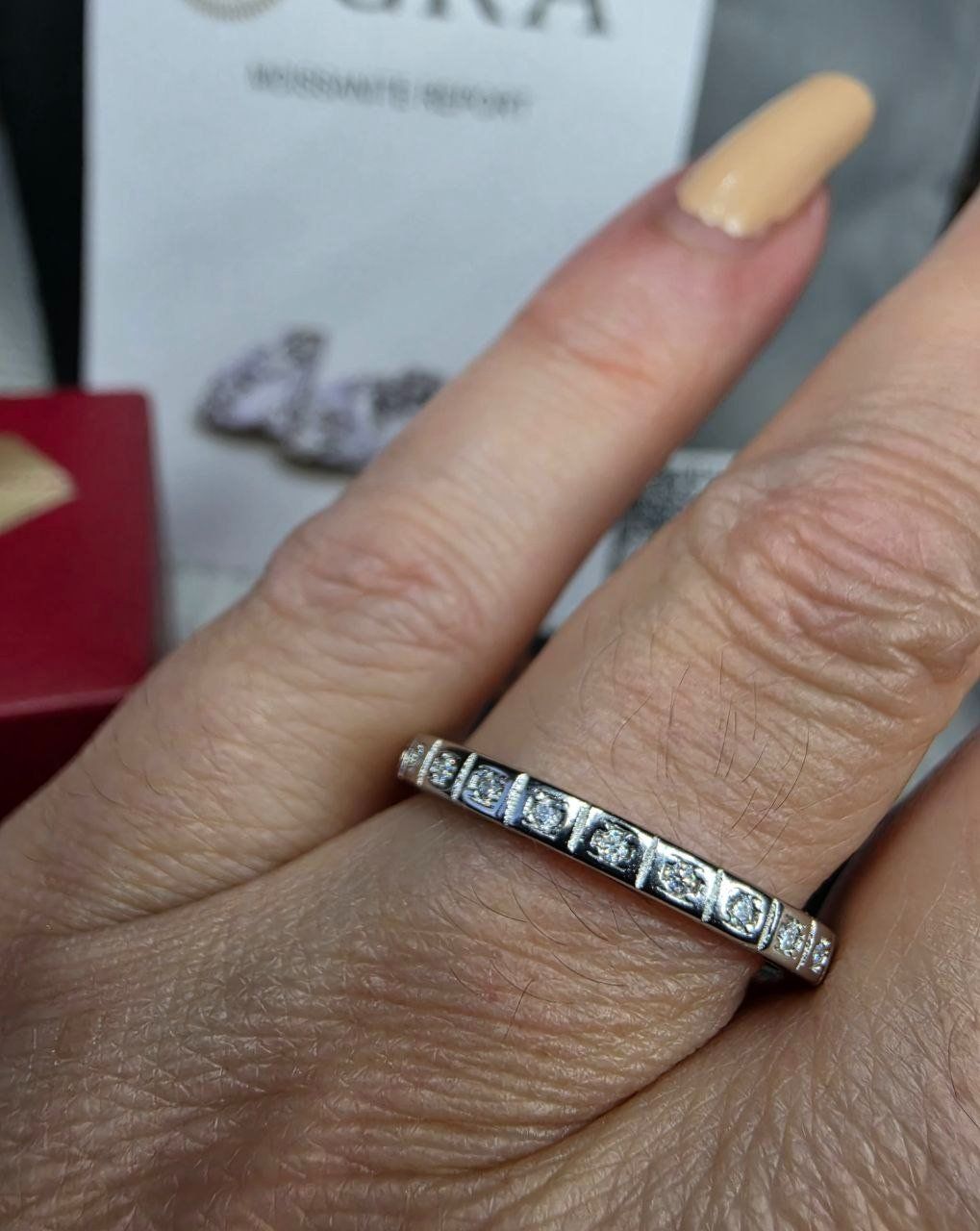 Bagues: Bague argent avec diamants de moissanite certifiés GRA – Neuf avec emballage d'origine à Reconvilier par Tsma67 1