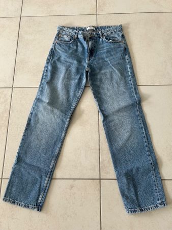Jeans Pull&Bear droit taille haute