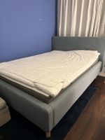 IKEA Bett 140cm * 200cm mit Matratze & Topper
