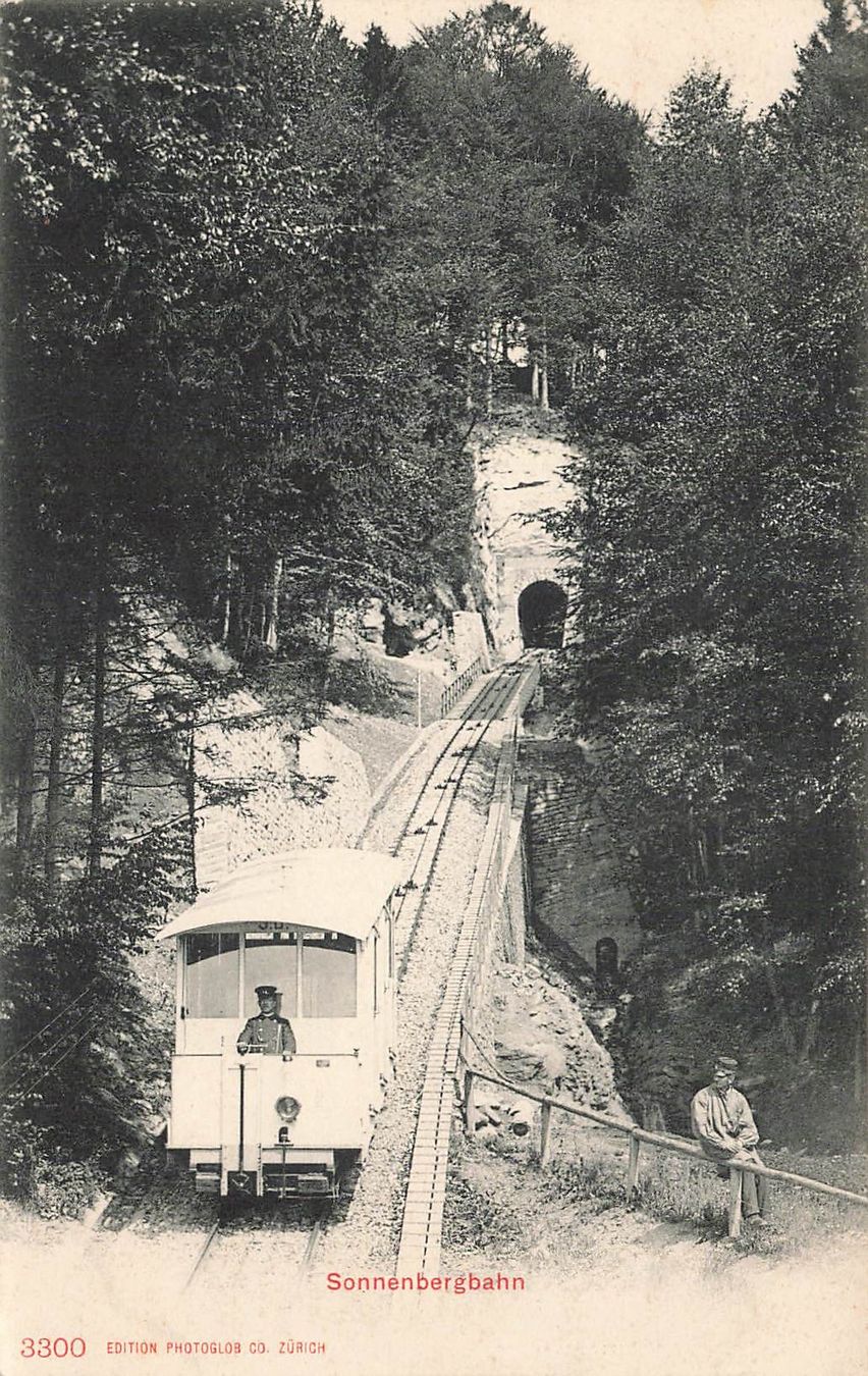 Cartoline postali: Standseilbahn Sonnenbergbahn – Usato da Biasca venduto da Blenio71