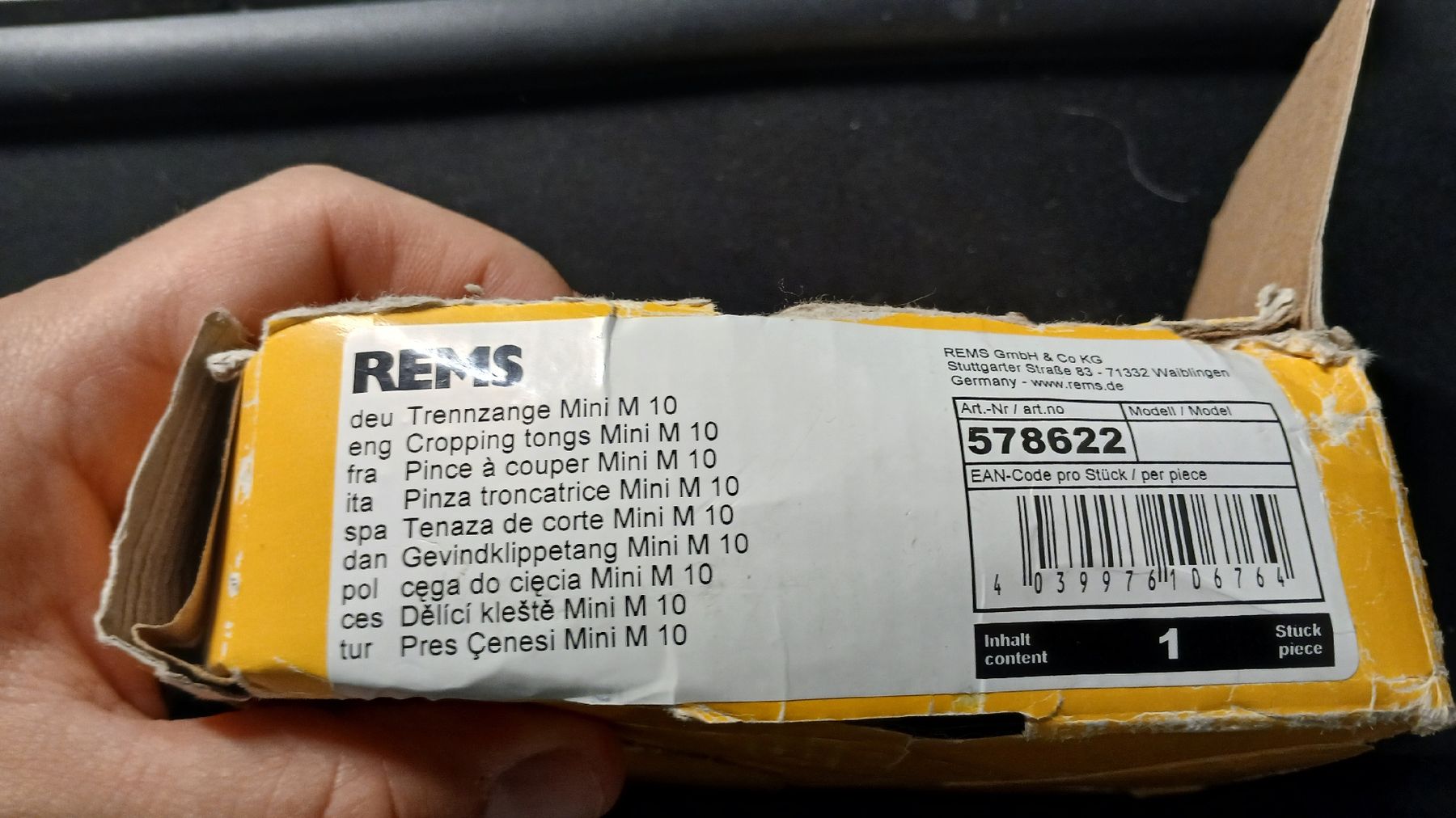 Pinze: Pince a couper Mini M10 REMS – Nuovo e nell'imballaggio originale da Lutry venduto da vas_dq6l 1