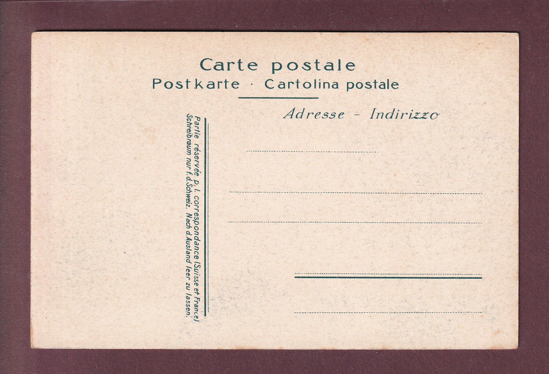 Ansichtskarten: LUZERN - Hofkirche - Alpen – Gebraucht aus Pully von nicecards 1