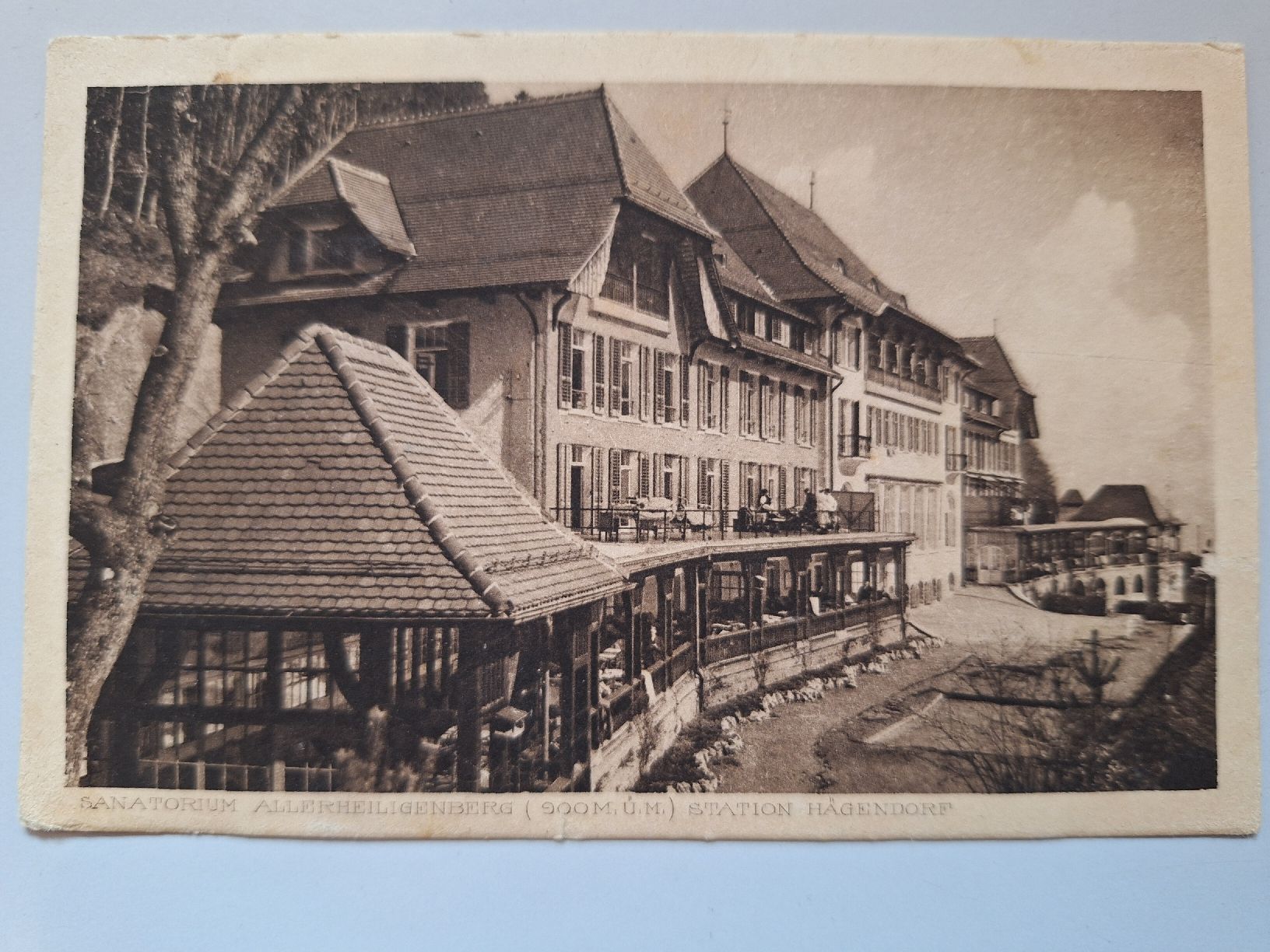 Cartoline postali: Sanatorium Allerheiligenberg  – Usato da Sargans venduto da nicsam1815