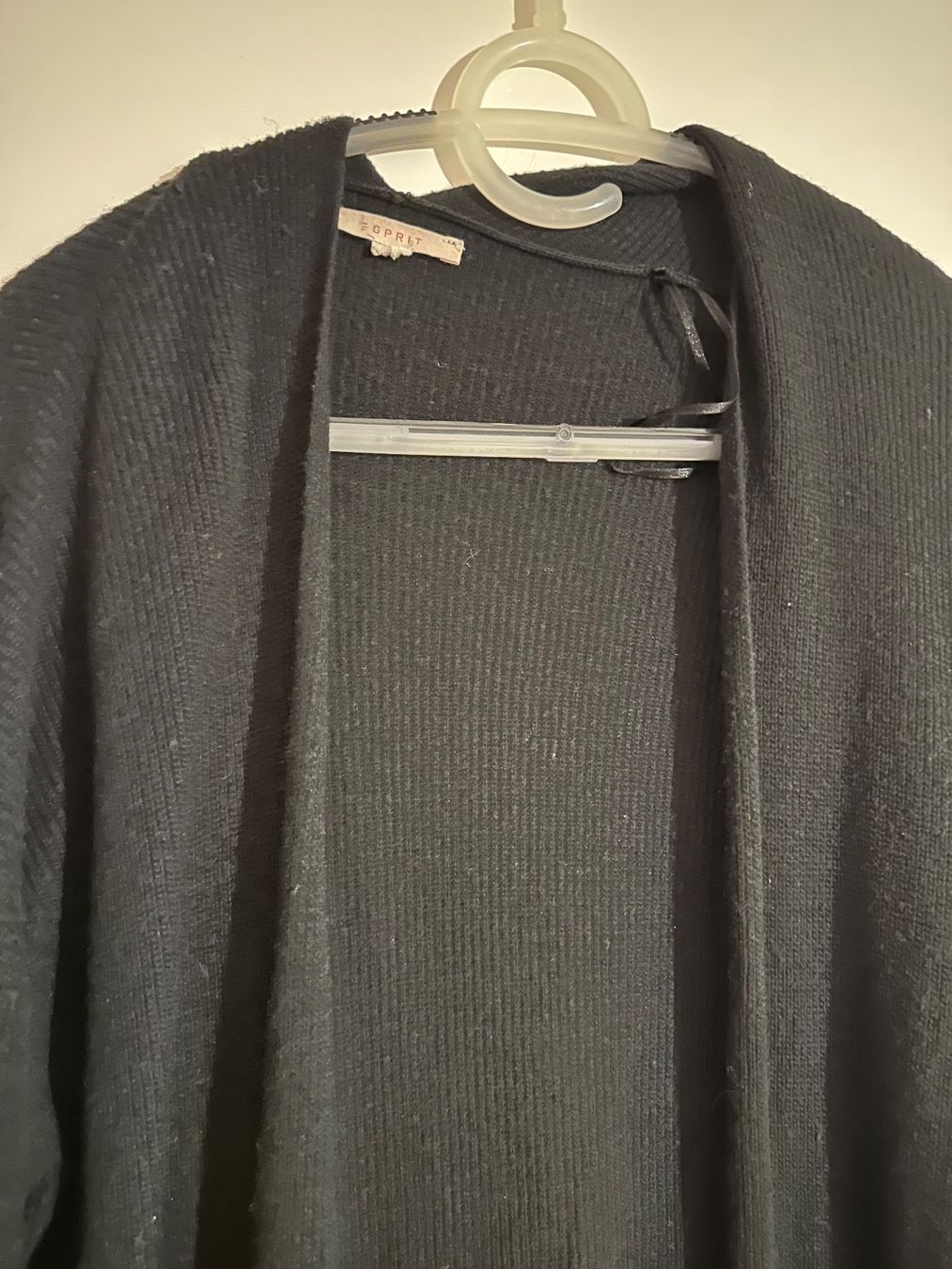 Esprit Giacche: Langer Cardigan Damen Schwarz – Usato da Triengen venduto da nes_l8cj