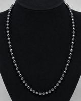 Collier en hématite – 63 cm