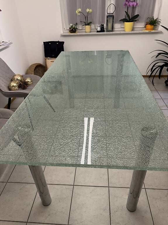 Tische: Massiver Glastisch – Gebraucht aus Rheineck von fra_kw5s 1