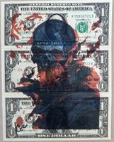 KeC: Deadly Dollars, Geldkunst, Echte Dollars, UNIKAT