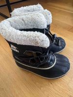 Sorel Winterstiefel schwarz gefüttert gebraucht