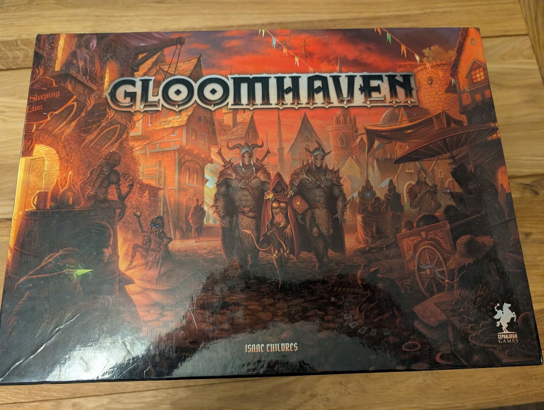 Giochi: Gloomhaven - EN - Brettspiel - Erste Edition – Usato da Bern venduto da hascherpur