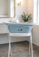 Wannenständer mit Badewanne  Bébé Jou hellblau gut erhalte