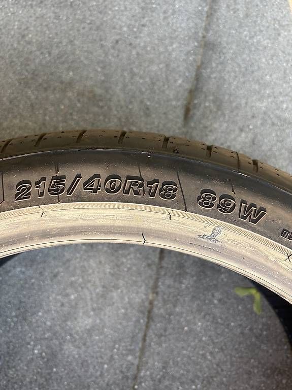 Pneus & Kompletträder: Sommerpneu 215/40/18 – Gebraucht aus Muttenz von Callejero 1