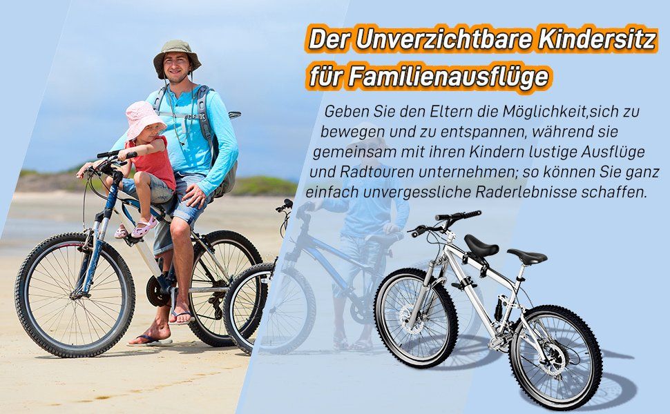 Pezzi di ricambio: Kinder-Fahrradsitz mit Lenkerbefestigung – Nuovo e nell'imballaggio originale da Geneve venduto da Titi2008 7