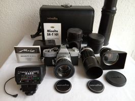 Fotoausrüstung minolta SRT 101 analog Kamera Nr.1120235