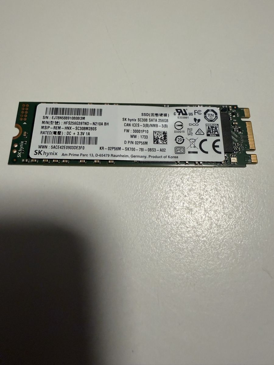 Harddisks: SK Hynix 256GB SSD SC308 – Gebraucht aus Pfäffikon SZ von cha_lh26