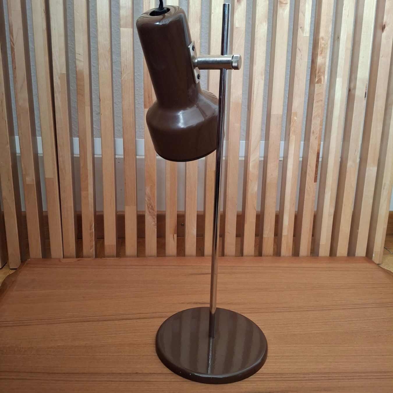 Lampen: Lampe de bureau Spot brun retro 1970 – Gebraucht aus Neuchâtel von Rochawood 1