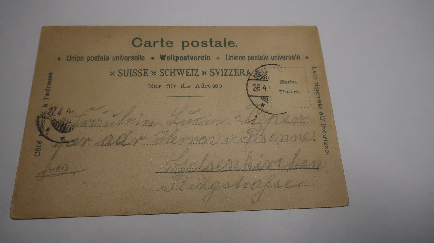 Cartoline postali: Gruss aus Basel – Difettoso da Cormoret venduto da Pascalll2001 5