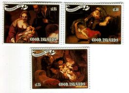 Briefmarken "Weihnachten". Cookinseln.