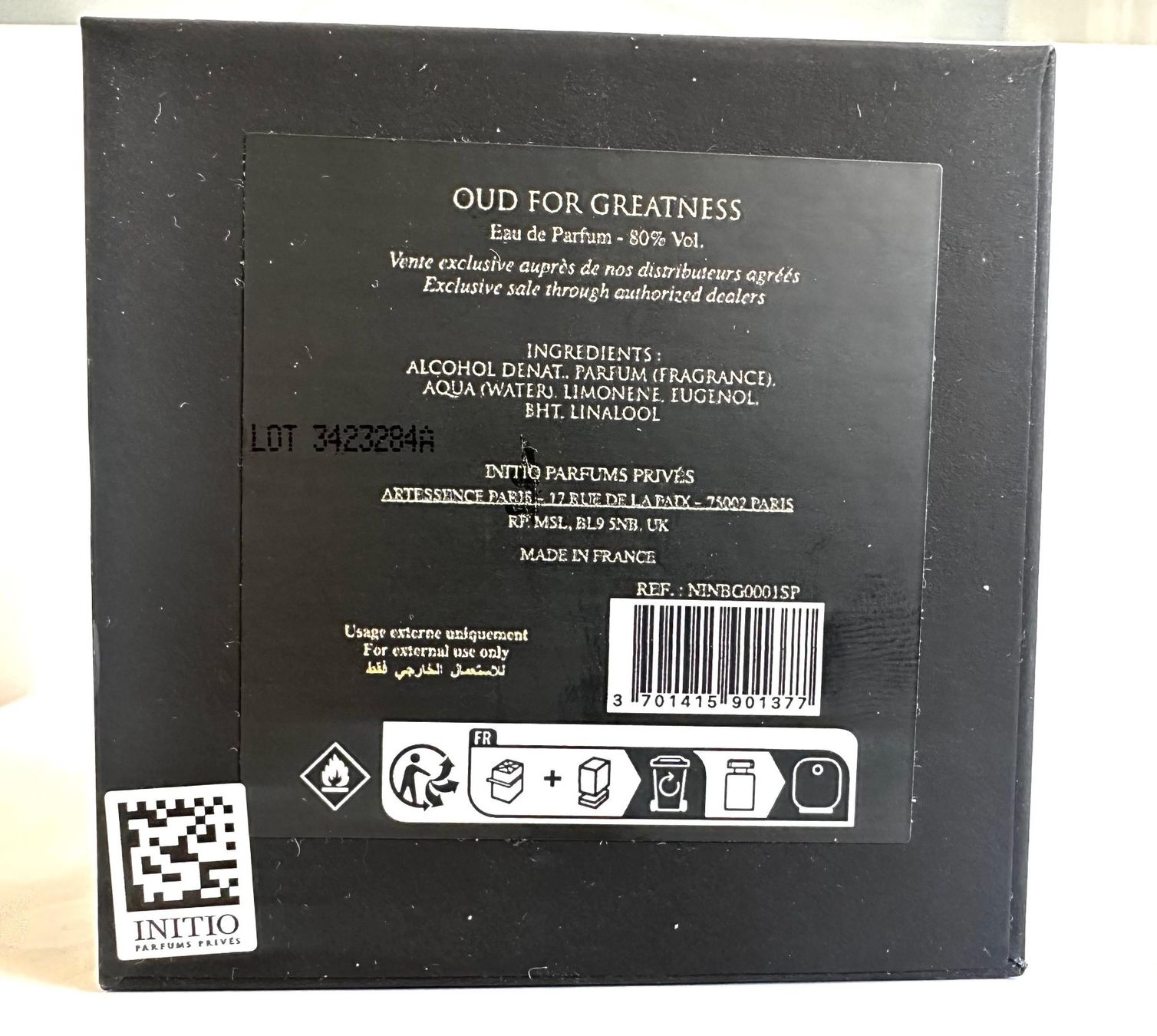 Byredo Profumi & Eau de Toilette: Initio Oud for Greatness 90ml Eau de Parfum Fast Voll 95ml – Nuovo (secondo la descrizione) da Horw venduto da stefsan 2