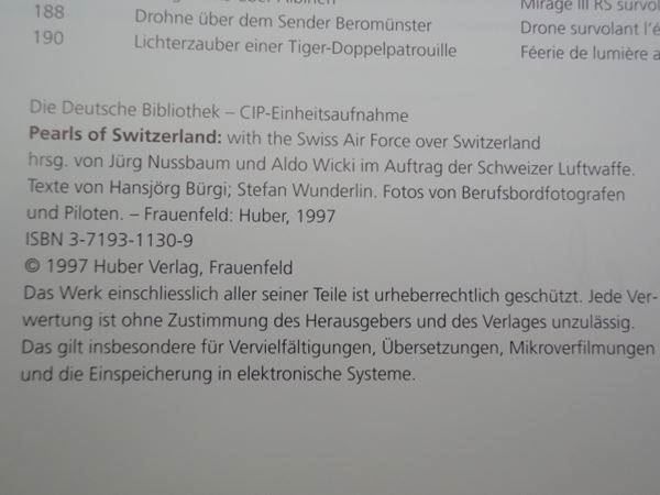 Libri: Pearls of Switzerland - Luftwaffe – Usato da Chur venduto da omonia 1