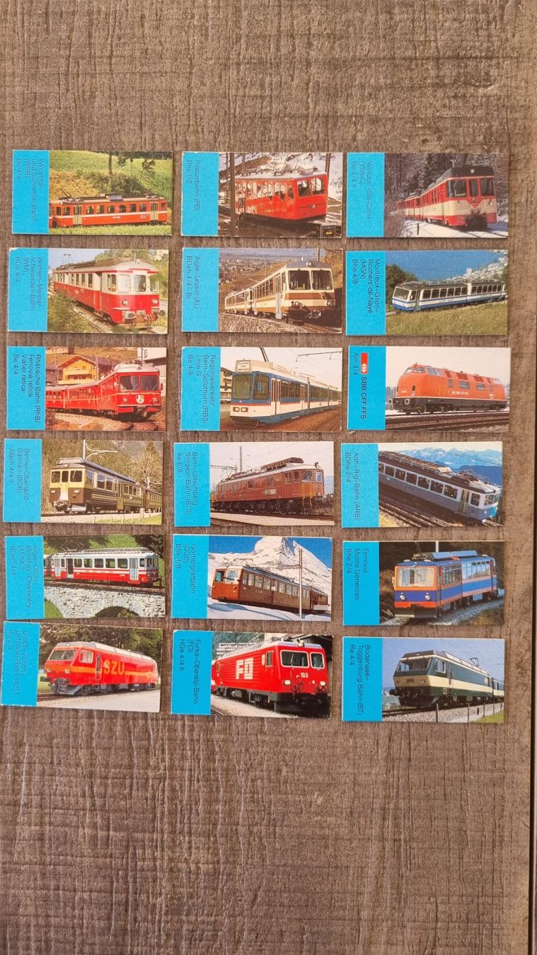 Biglietti: Alte SBB-Kinderbillette, 18 Stück – Usato da Bözberg venduto da heinz-d