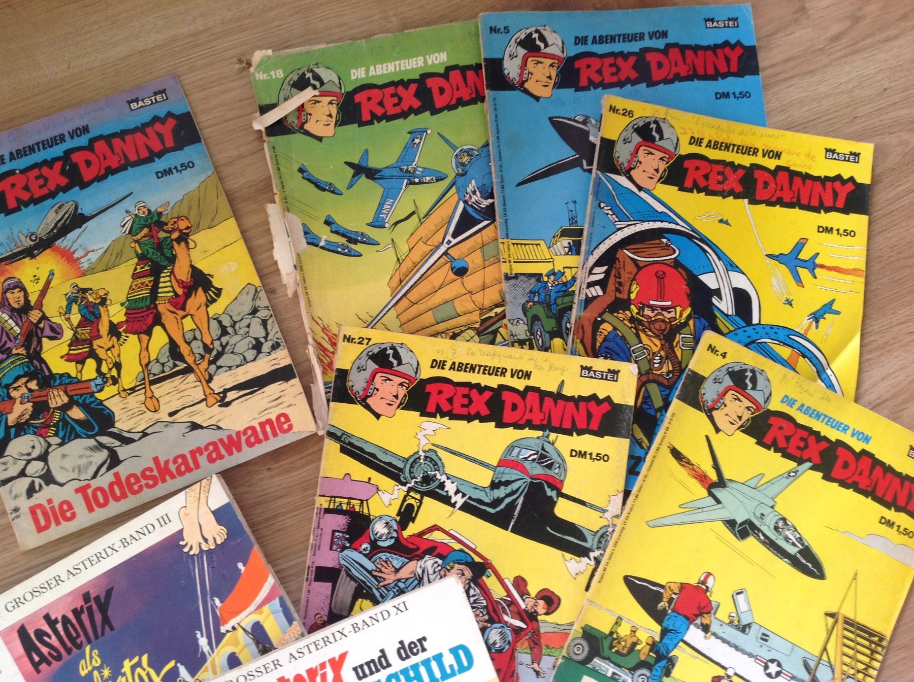 Fumetti: 70's comix Rex Danny - Fix unf Foxi - Asterix - winni – Usato da Vuiteboeuf venduto da broticaire 2