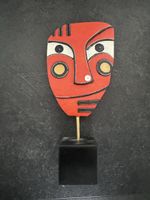 Moderne Deko-Skulptur im afrikanischen Stil – Handgefertigt