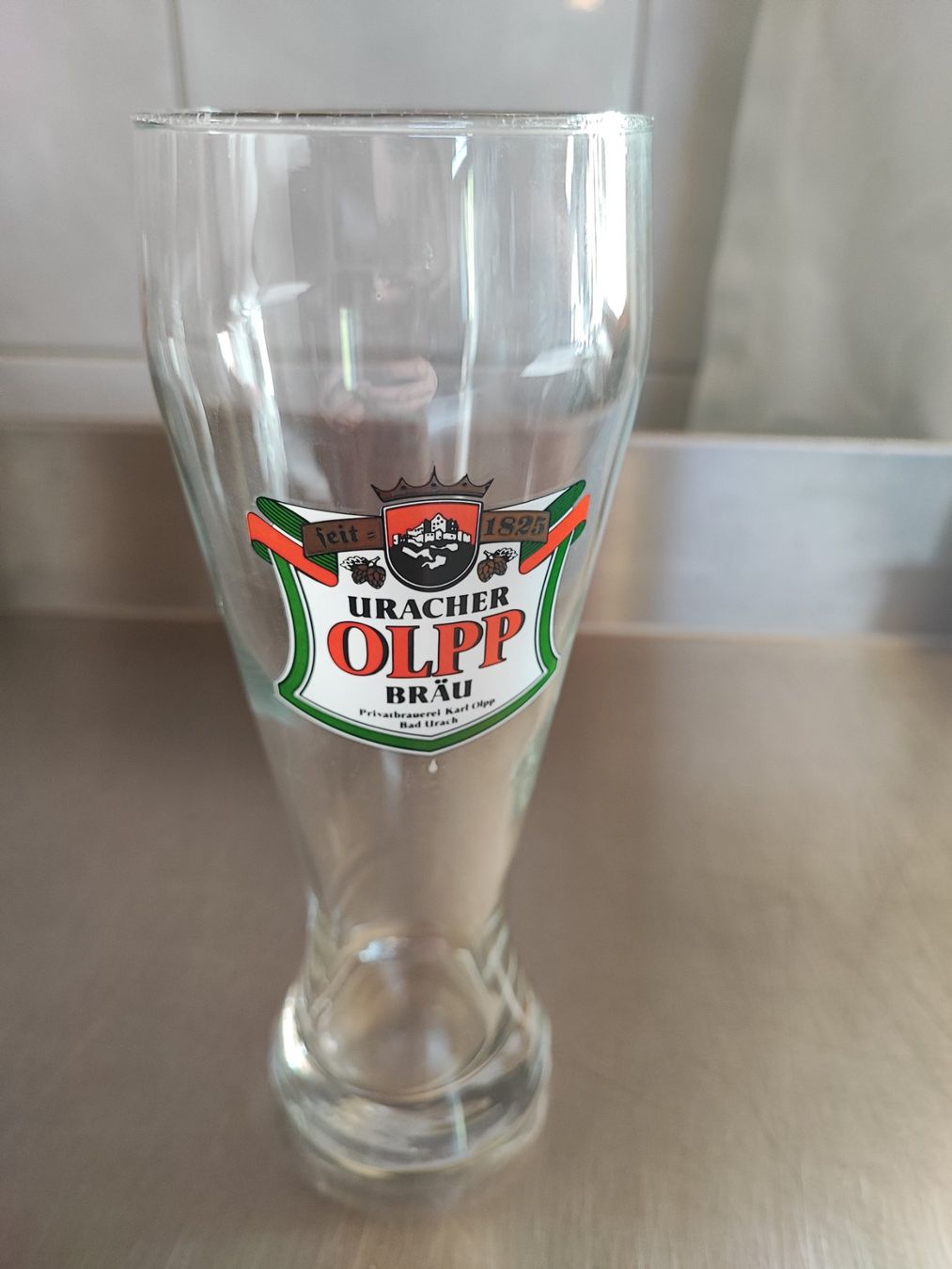 Bicchieri: Uracher Olpp Bräu Bierglas – Usato da Grabs venduto da Margelchopf1