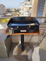 Grill  mit Gussplatte/gratis Abdeckung 