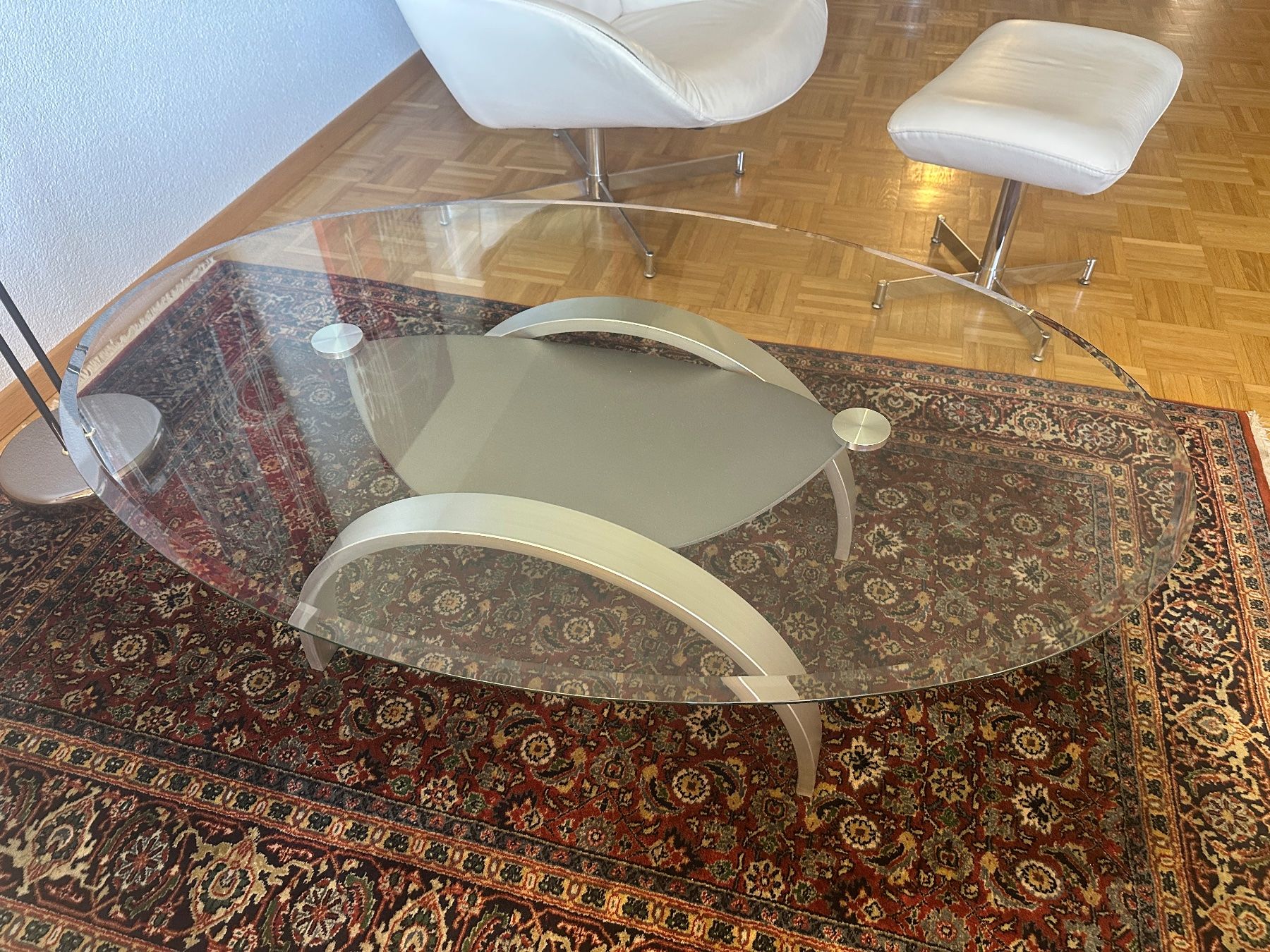Tavoli: Glas-Salontisch 125 x 80cm – Usato da Belp venduto da Bruno7327