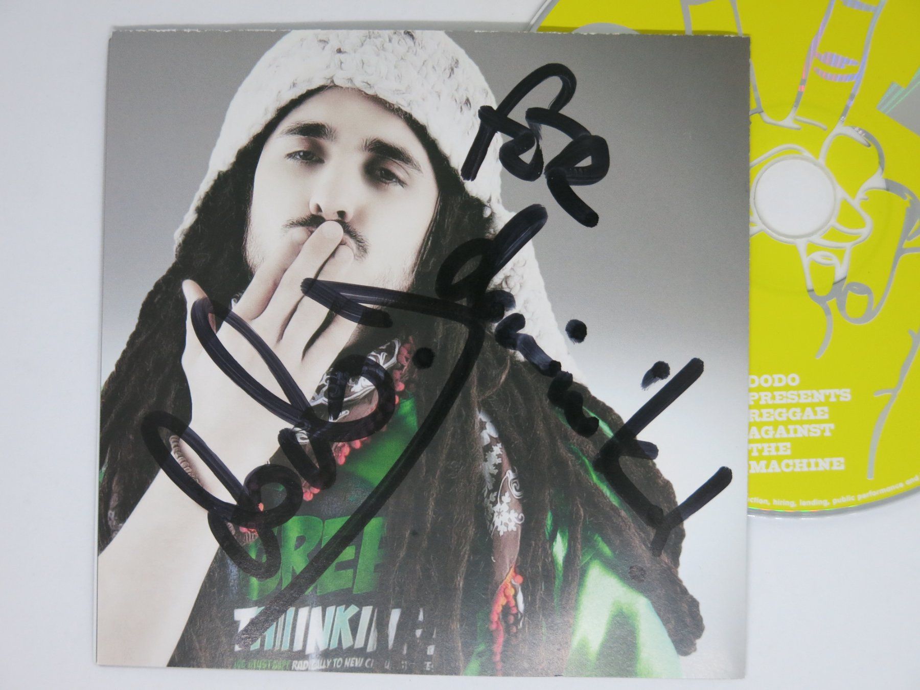 CD: SIGNIERTE CD CD Dodo Reggae Against The Machine – Usato da Ernetschwil venduto da luisvonerni 1