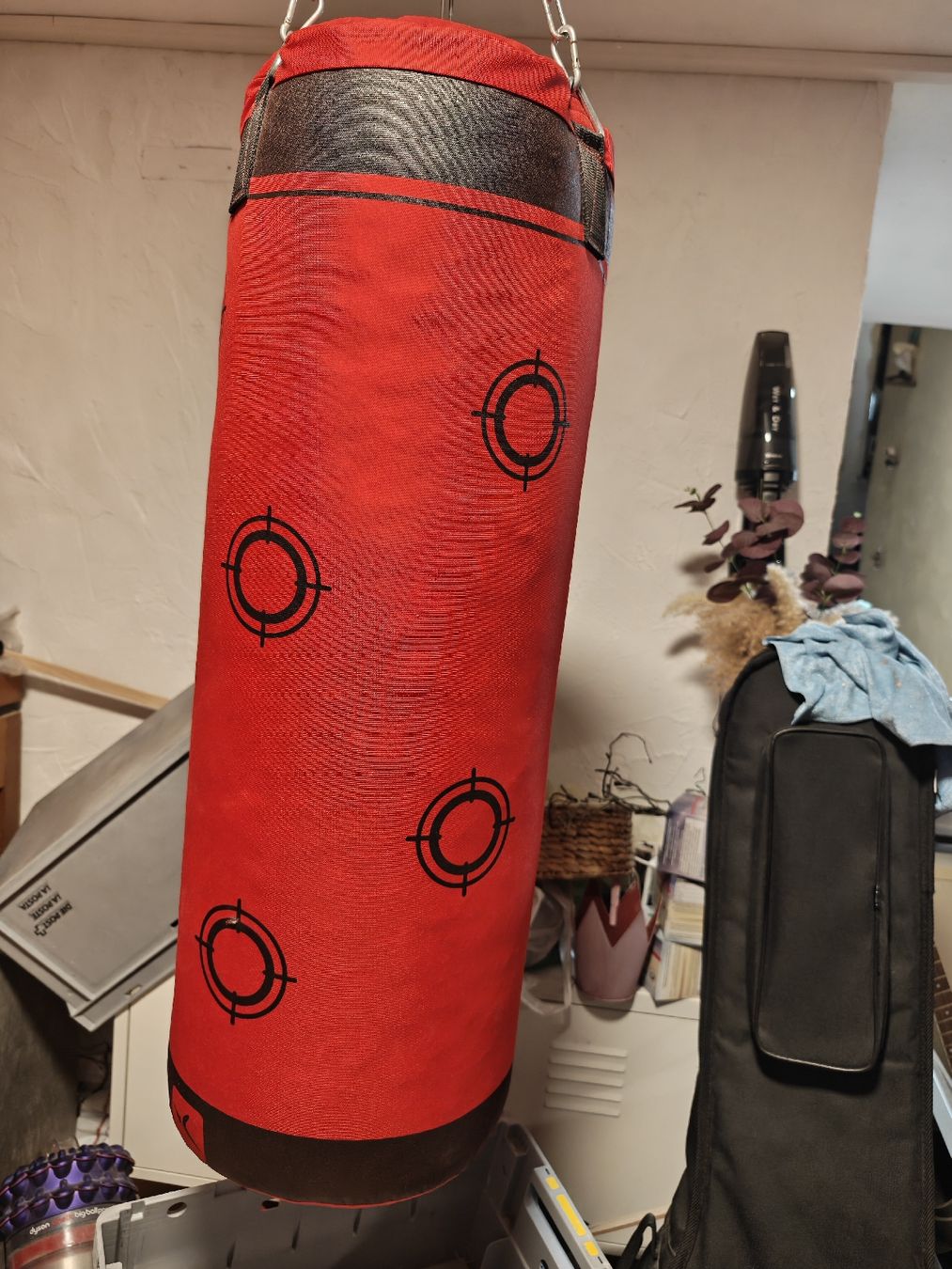 Sacchi da boxe: Boxsack Domyos rot mit Kette – Usato da Boniswil venduto da Alessio42 3