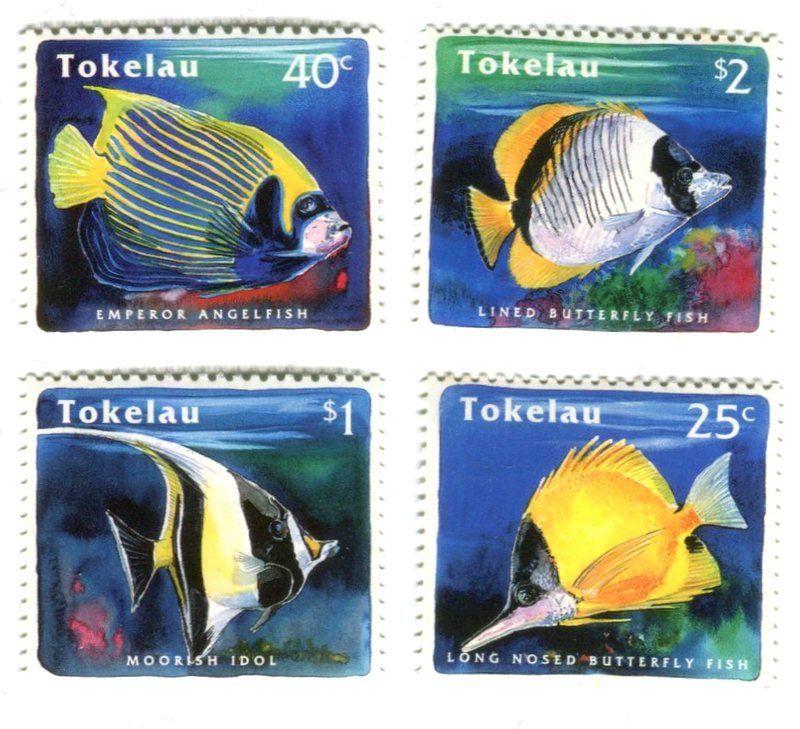 Tutti i francobolli: Briefmarken "Fische". Tokelau. – Nuovo e nell'imballaggio originale da Basel venduto da Butsch5