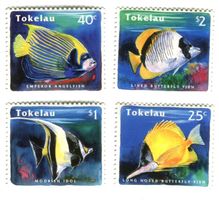 Briefmarken "Fische". Tokelau.