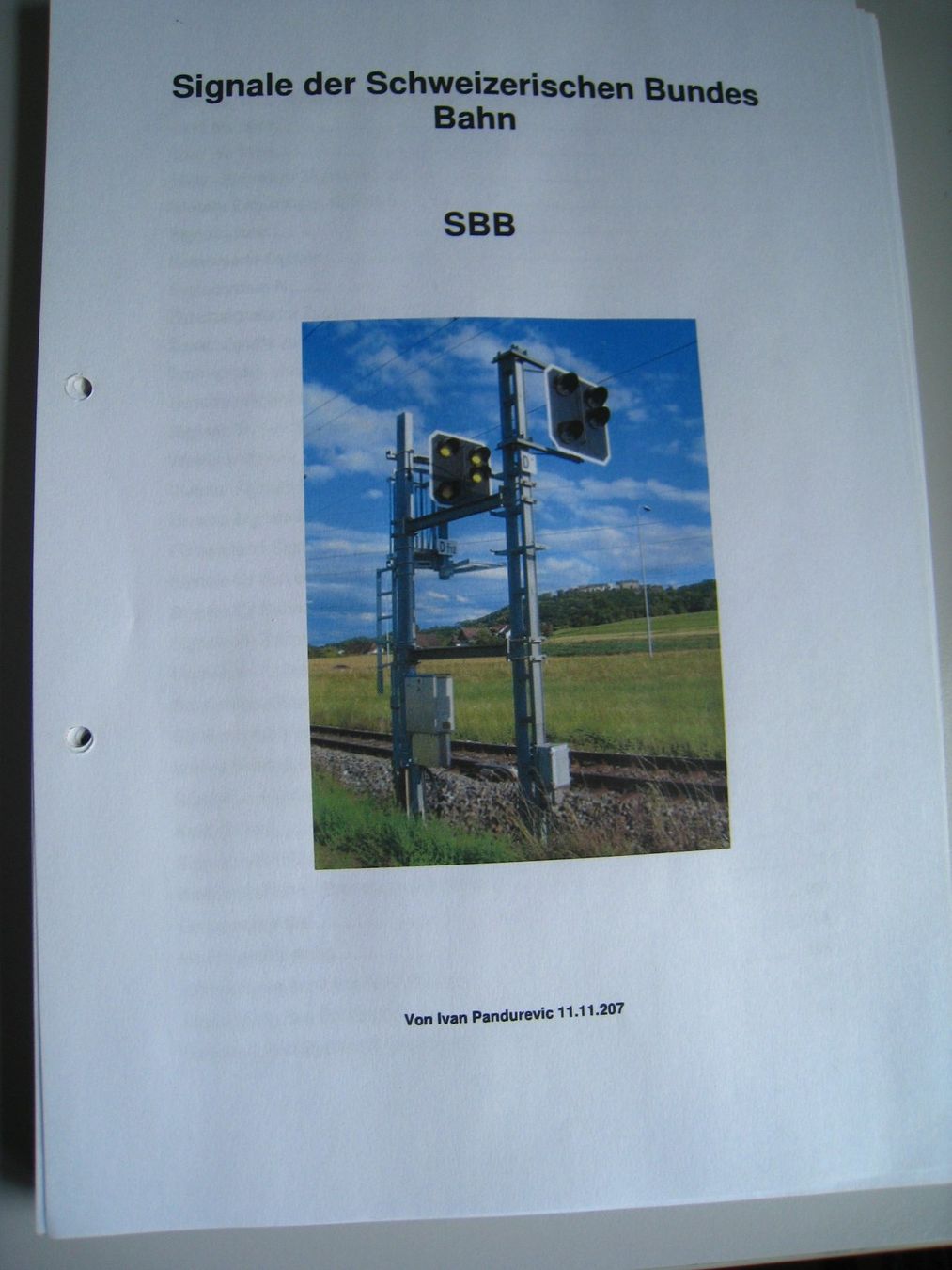 Riviste & Magazine: Signale der Schweizerischen Bundes Bahn, 109 Seiten – Usato da Buchs ZH venduto da swiss-train