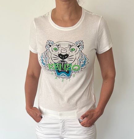 KENZO TIEGER SHIRT WEISS GR: S/M