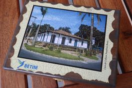 Gourmet Kochbuch aus Brasilien mit Holzschatulle neu