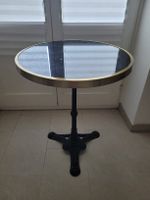Bistrotisch Marmor schwarz