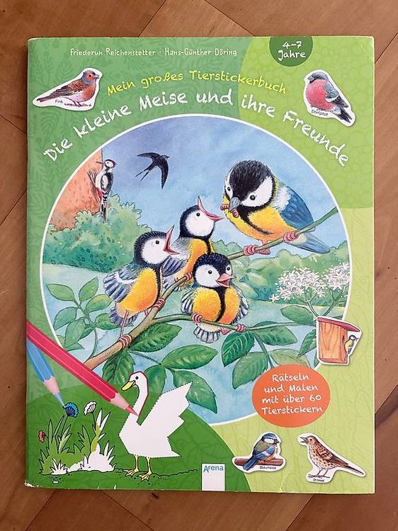 Tierstickerbuch - Die kleine Meise und ihre Freunde - NEU (Gebraucht ...