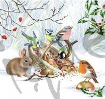 Serviette winter treat (1572) 2Stk.