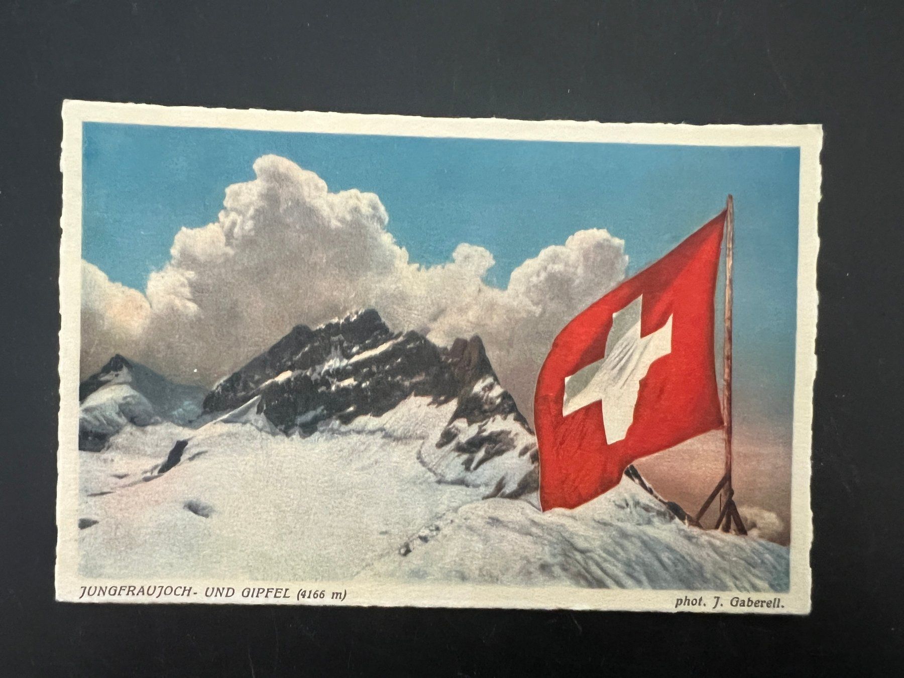 Cartoline postali: AK  Jungfraujoch   (G1393) – Usato da Hinwil venduto da Sidi4