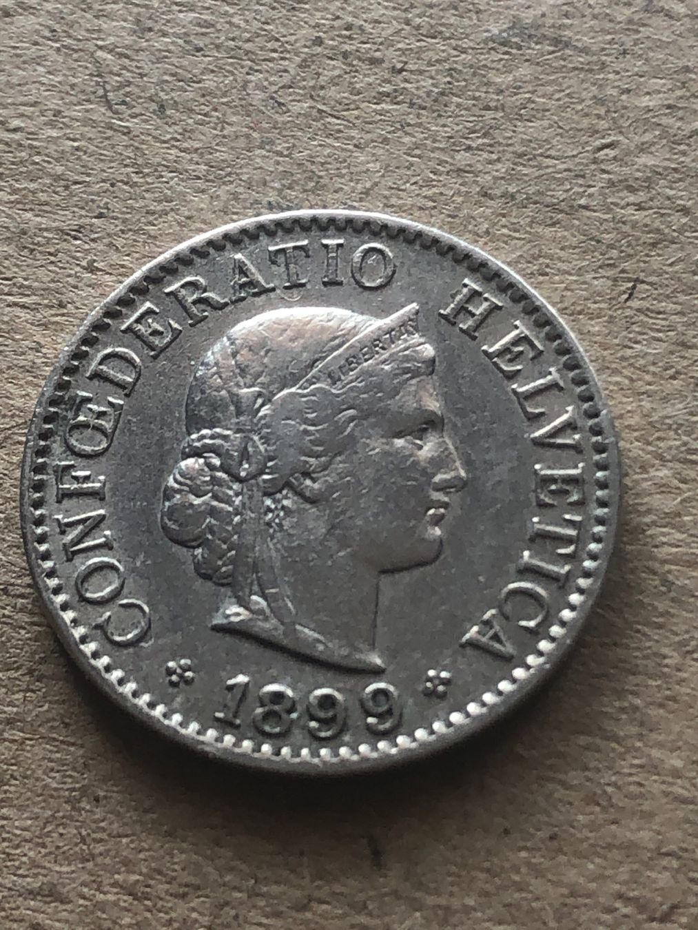 Toutes les monnaies: 5 Rp. 1899 – D'occasion à Schötz par Odpa