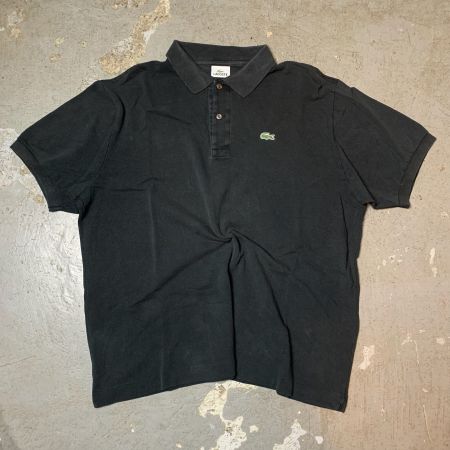 Schwarzes Lacoste Polo XL