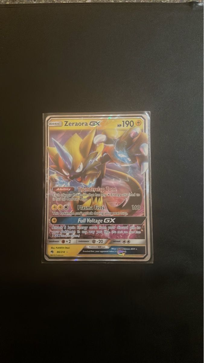 Pokémon Carte collezionabili: Zeraora GX #86 Pokemon Lost Thunder – Usato da Jona venduto da ada_jsq8