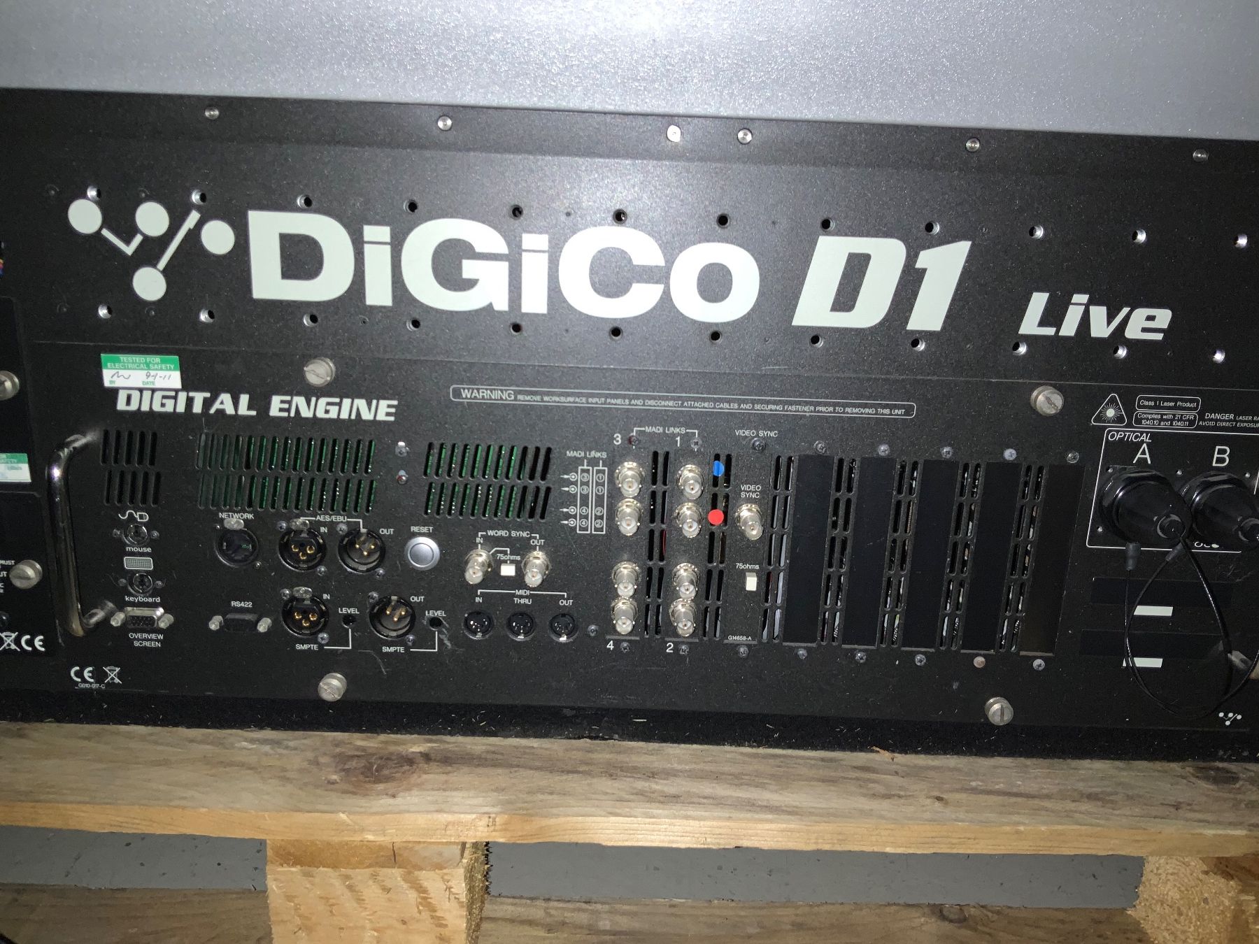 Console di mixaggio: Digico D1 Live Professional Digital Audio Console – Usato da Feuerthalen venduto da her_652x 5