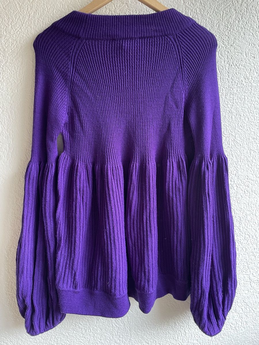 Sonia Rykiel Maglioni & Felpe: Pull Sonia Rykiel violet manches bouffantes - Taille S – Nuovo (secondo la descrizione) da Martigny venduto da Lea_lucci 4