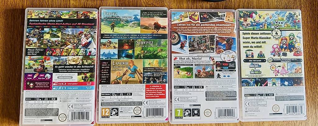 Giochi: Switch Spiele + 2 Lenkräder  – Usato da Nidau venduto da M_Reinhard 2