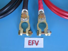 Pol- Batterie Klemmen SET + und - 12VDC oder 24VDC usw.